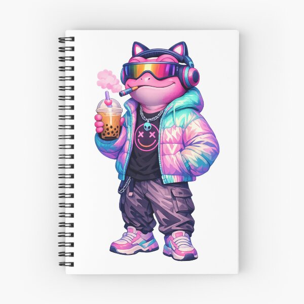 Item preview, Retro Cyberpunk Frog designed and sold by BlackRockX.