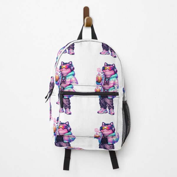 Item preview, Retro Cyberpunk Frog designed and sold by BlackRockX.