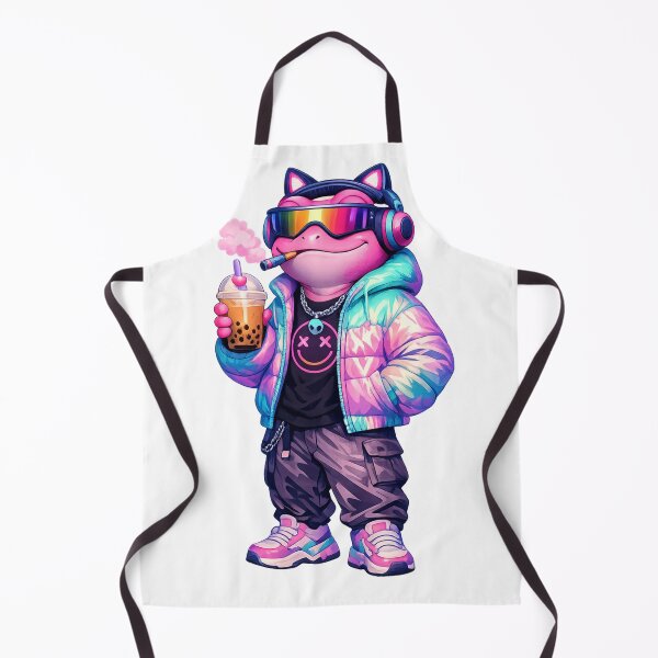 Item preview, Retro Cyberpunk Frog designed and sold by BlackRockX.