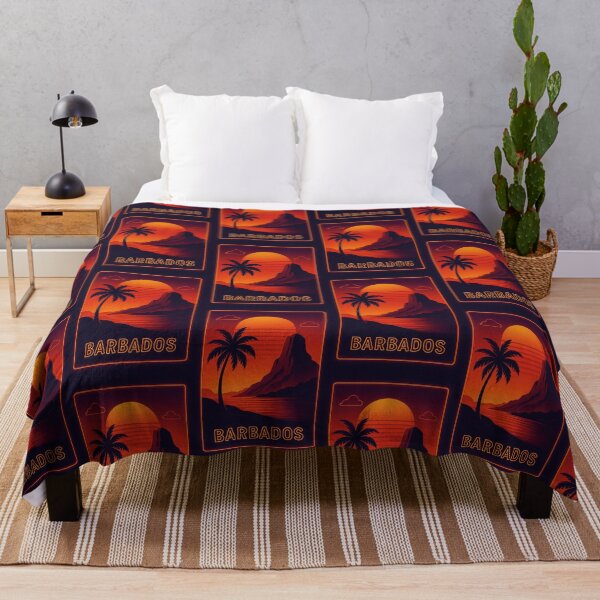 Item preview, Barbados Neon Travel designed and sold by Thistle-TShop.