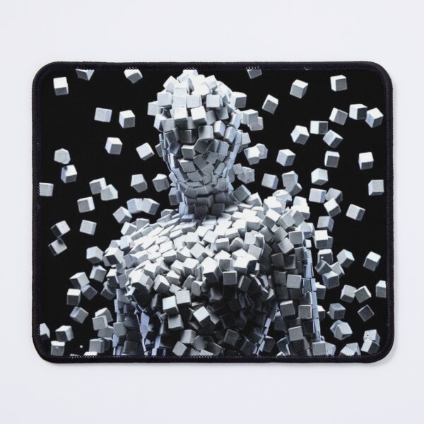Item preview, Shattered Voxel Woman designed and sold by PixelVibe782.