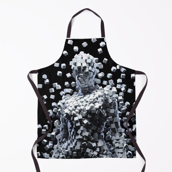 Item preview, Shattered Voxel Woman designed and sold by PixelVibe782.