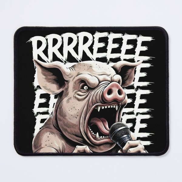 Item preview, Pig Squeal Heavy Metal Scream designed and sold by Inappropria T-Shirts.