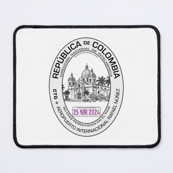 Item preview, Passport Stamp - Cartagena, Colombia designed and sold by travelwitheric.