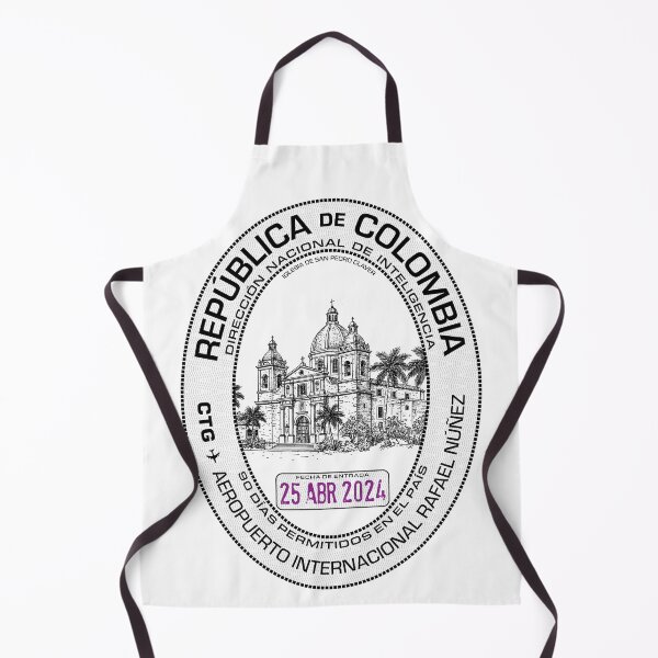 Item preview, Passport Stamp - Cartagena, Colombia designed and sold by travelwitheric.