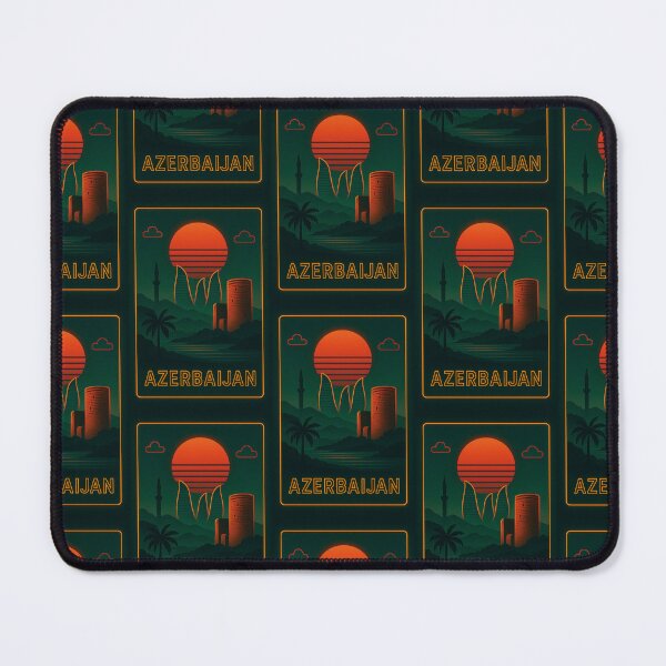 Item preview, Azerbaijan Neon Travel designed and sold by Thistle-TShop.
