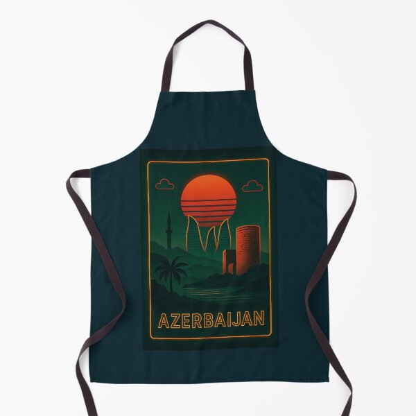 Item preview, Azerbaijan Neon Travel designed and sold by Thistle-TShop.