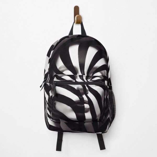 Item preview, Hypnotic Zebra Vortex Portrait designed and sold by PixelVibe782.