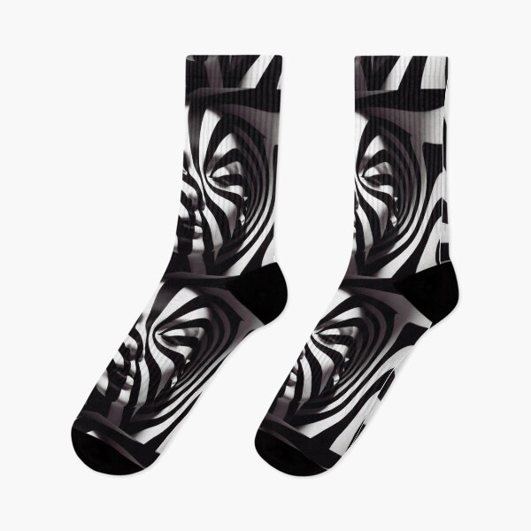 Item preview, Hypnotic Zebra Vortex Portrait designed and sold by PixelVibe782.