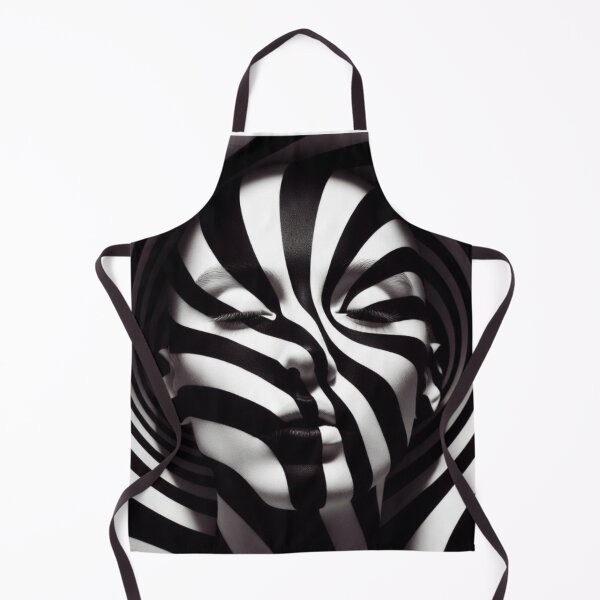 Item preview, Hypnotic Zebra Vortex Portrait designed and sold by PixelVibe782.