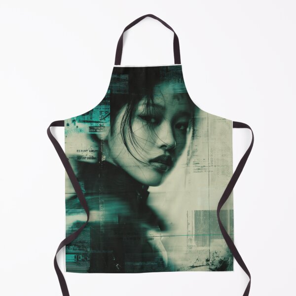 Item preview, Dreamy Afterimage - Liminal Dreampunk Glitch Portrait Art designed and sold by WartonnoArt.