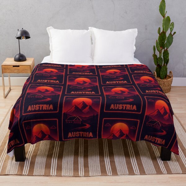 Item preview, Austria Neon Travel designed and sold by Thistle-TShop.