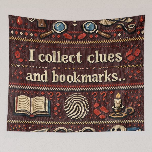 Item preview, I collect clues and bookmarks knitting pattern design designed and sold by Mauswohn.