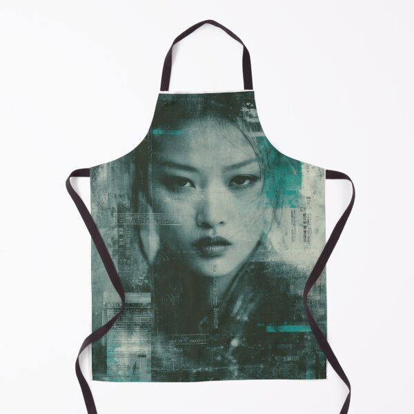 Item preview, Ambient Afterimage - Liminal Dreampunk Glitch Portrait Art designed and sold by WartonnoArt.