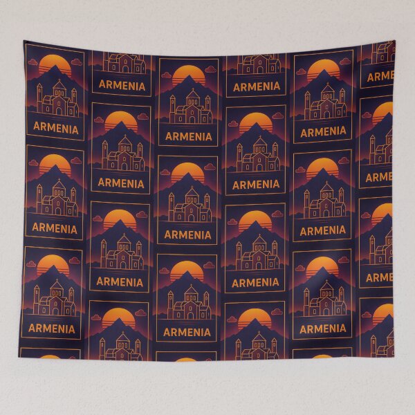 Item preview, Armenia Neon Travel designed and sold by Thistle-TShop.