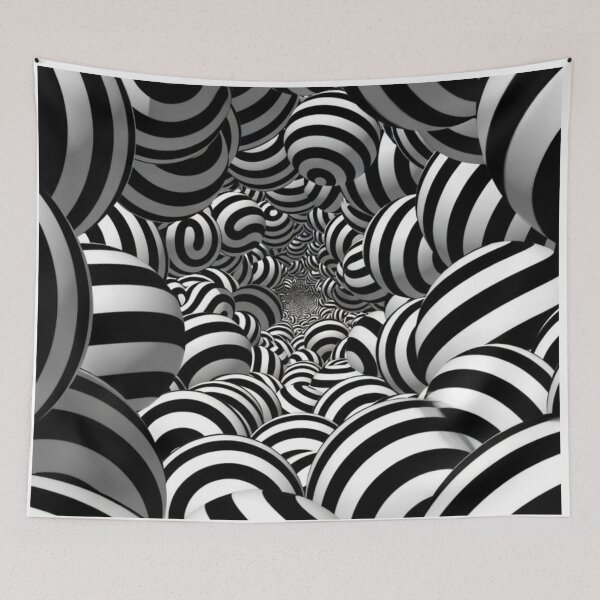 Item preview, Infinite Zebra Sphere Vortex designed and sold by PixelVibe782.