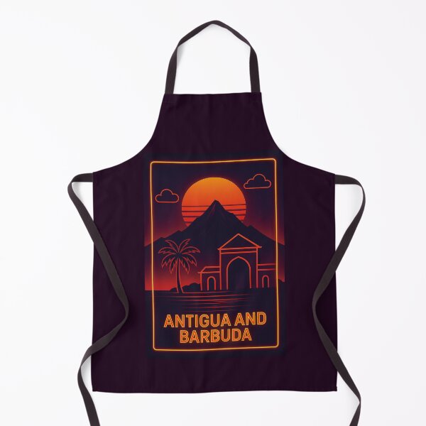 Item preview, Antigua and Barbuda Neon Travel designed and sold by Thistle-TShop.
