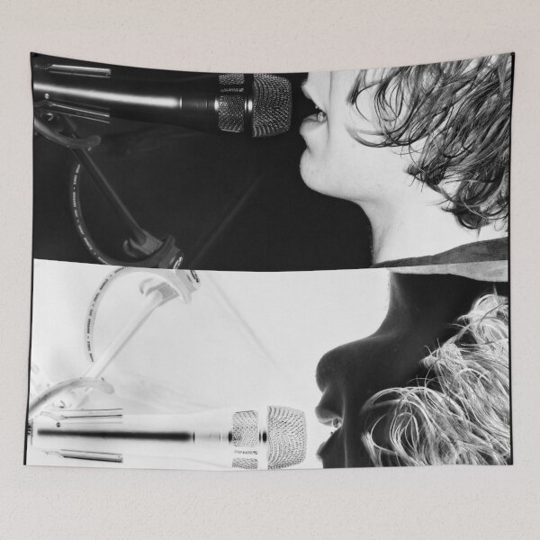 Item preview, Cameron Winter Invert Black and White Poster designed and sold by milliemmm.