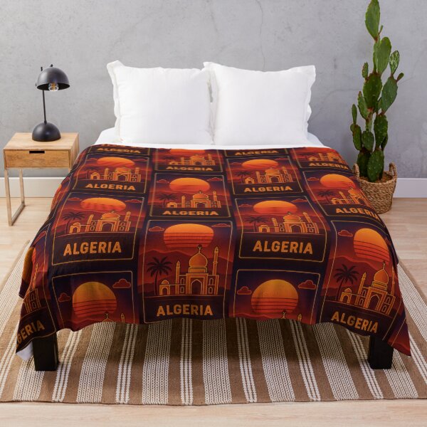 Item preview, Algeria Neon Travel designed and sold by Thistle-TShop.