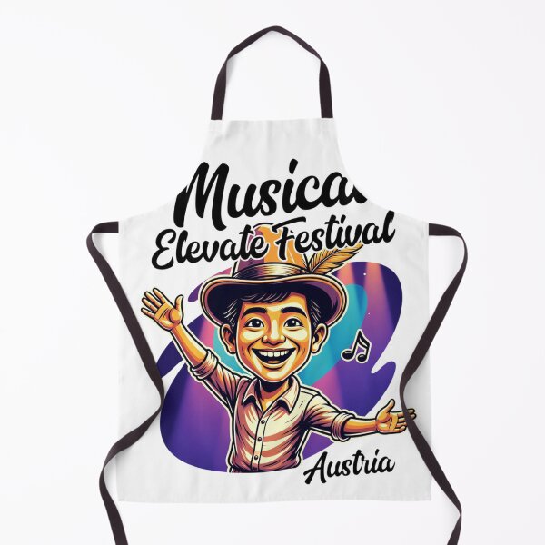 Item preview, Musical Elevate Festival Austria T-Shirt | Colorful Music Note Festival Design | Music Lover Graphic Tee & Sticker designed and sold by Sushikidsntod.