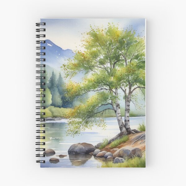Item preview, Birch tree by the river designed and sold by Kraftbaum.