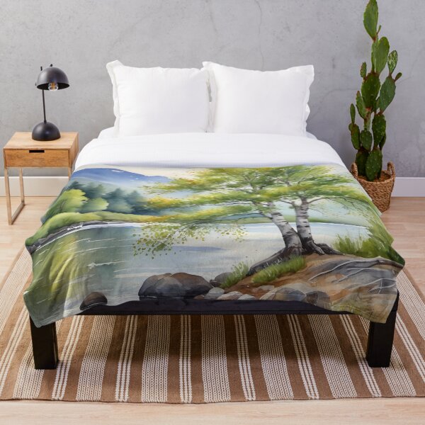 Item preview, Birch tree by the river designed and sold by Kraftbaum.