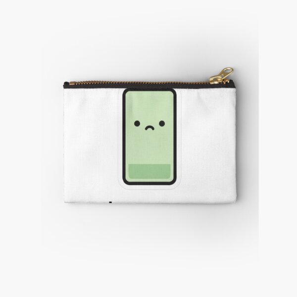 Item preview, Low Energy Battery Sticker – Minimal Relatable Burnout Humor designed and sold by Vegasstickers.