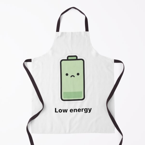 Item preview, Low Energy Battery Sticker – Minimal Relatable Burnout Humor designed and sold by Vegasstickers.