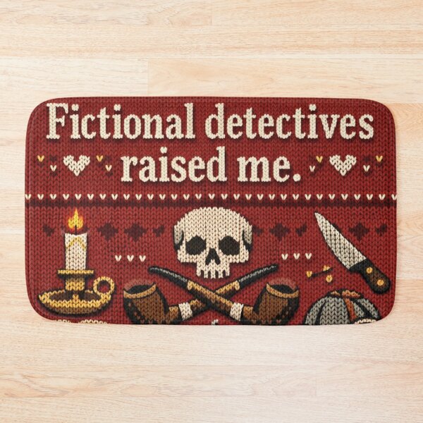Item preview, Fictional detectives raised me knitting pattern design designed and sold by Mauswohn.