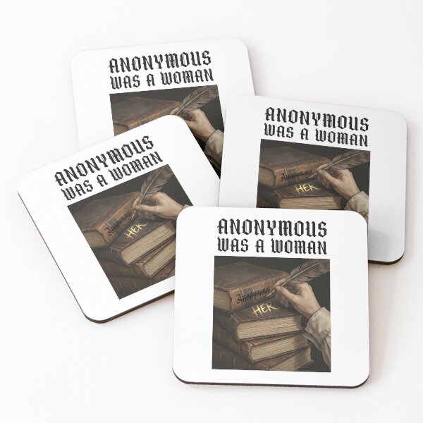 Item preview, Anonymous Was A Woman - Feminist History Rewriting Herstory Gift designed and sold by Luminari Creations.