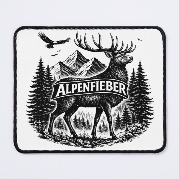 Item preview, Deer in the Alps with logo designed and sold by Alpenfieber.