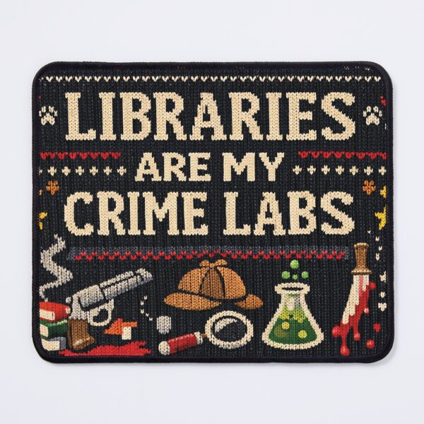 Item preview, Libraries Are My Crime Labs designed and sold by Mauswohn.