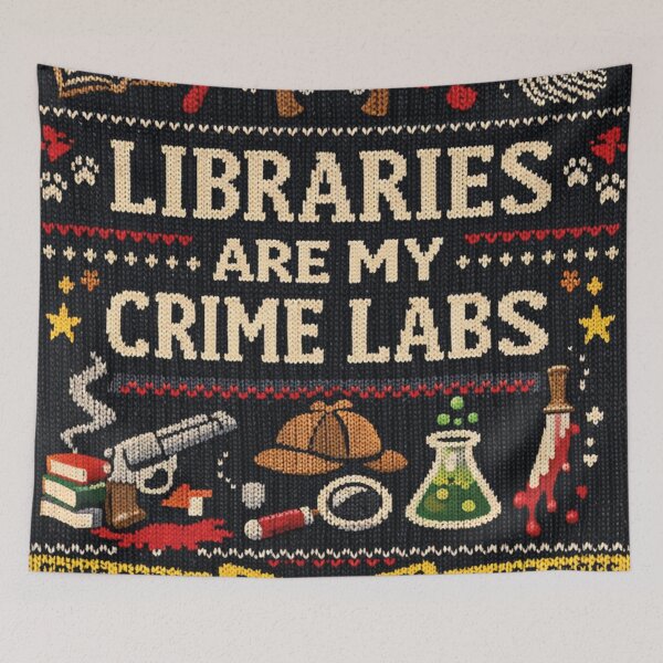 Item preview, Libraries Are My Crime Labs designed and sold by Mauswohn.