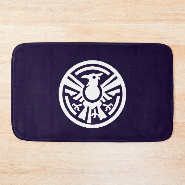 Item preview, Letter Y Monogram - Yatagarasu Crow Samurai Crest (White on Dark) designed and sold by ZenCircle.