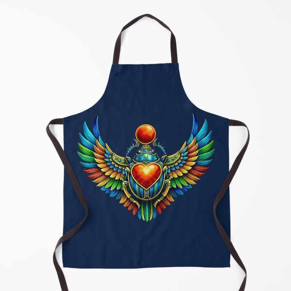 Item preview, Egyptian Winged Heart Scarab - Sacred Symbol designed and sold by Myra365Art.