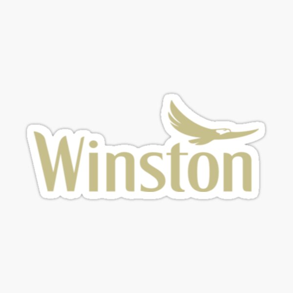 logo winston cigarettes Winston Cigarettes Stickers for Sale