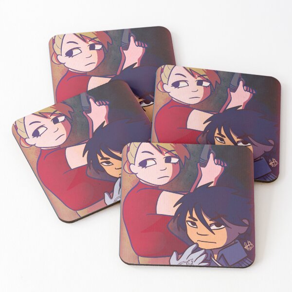 Item preview, Commander of Flames & Hawk-Eyed Guardian – Fan-Inspired Art designed and sold by jedigwen.
