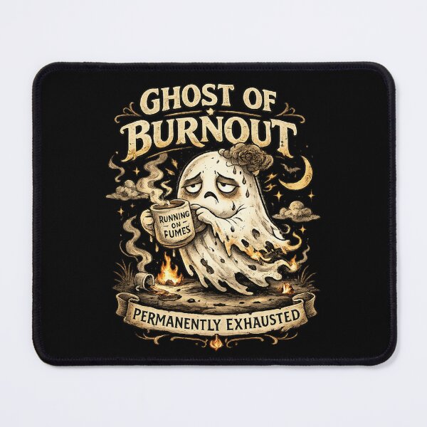 Item preview, GHOST OF BURNOUT designed and sold by Say-it-out-loud.