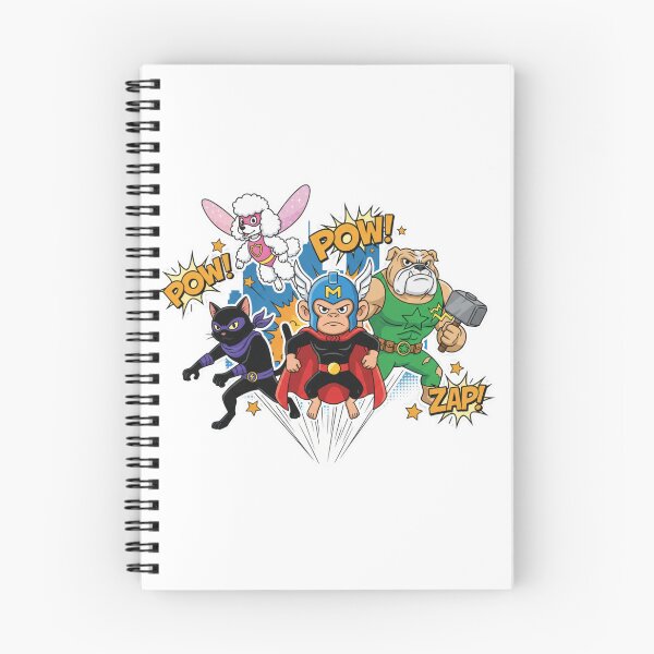 Item preview, Animal Avengers – Retro Comic Hero Squad designed and sold by Unwrapfashion.