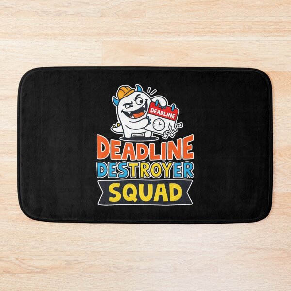 Item preview, Deadline Destroyer Squad Monster - Funny Office Theme designed and sold by Frezcola.