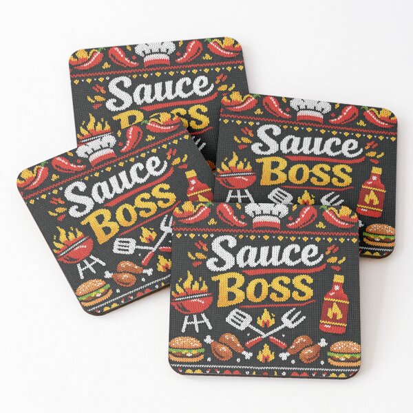 Item preview, Sauce Boss Grill Master in Ugly Christmas Look designed and sold by Mauswohn.