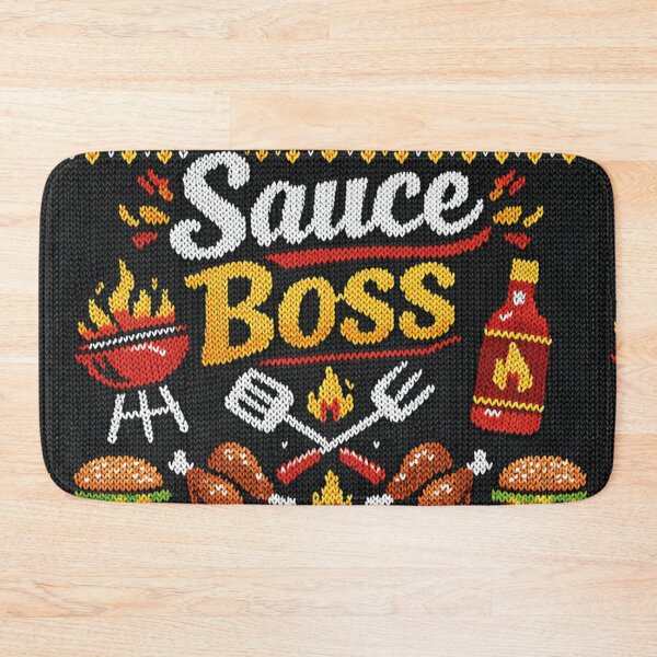 Item preview, Sauce Boss Grill Master in Ugly Christmas Look designed and sold by Mauswohn.