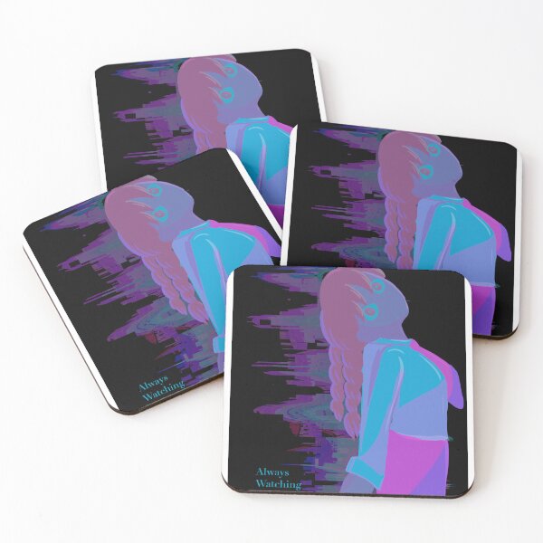 Item preview, She Is Listening – Iridescent Psychological Art designed and sold by jedigwen.