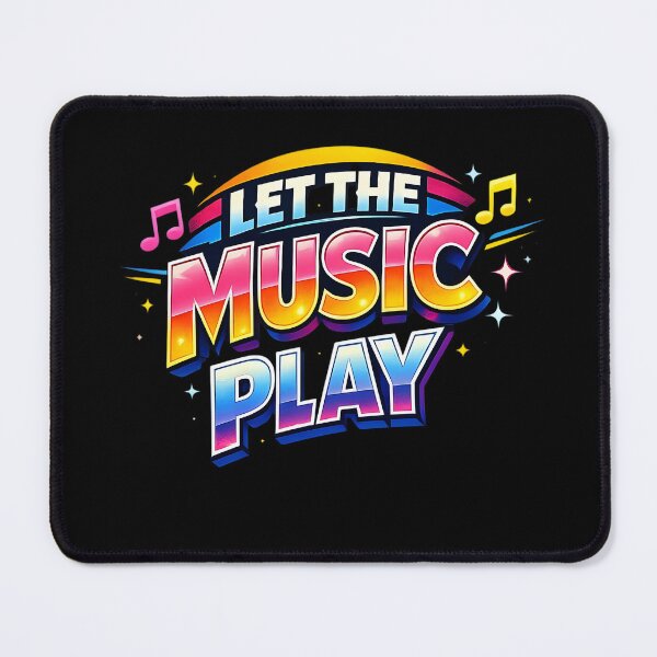 Item preview, Let The Music Play Retro Headphones Music Lover Art designed and sold by DrukNaStyl.