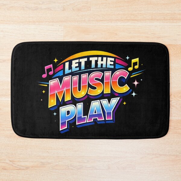 Item preview, Let The Music Play Retro Headphones Music Lover Art designed and sold by DrukNaStyl.