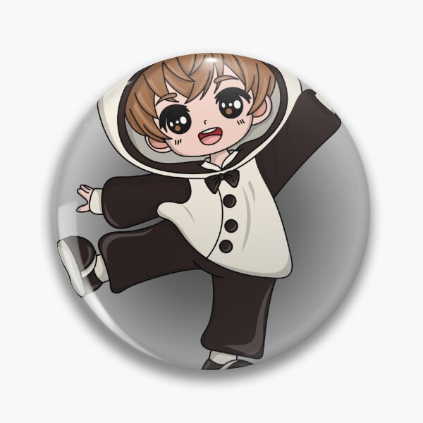 Item preview, Cute Chibi Kid in Panda Costume – Kawaii Cartoon Panda Outfit designed and sold by poojak77.
