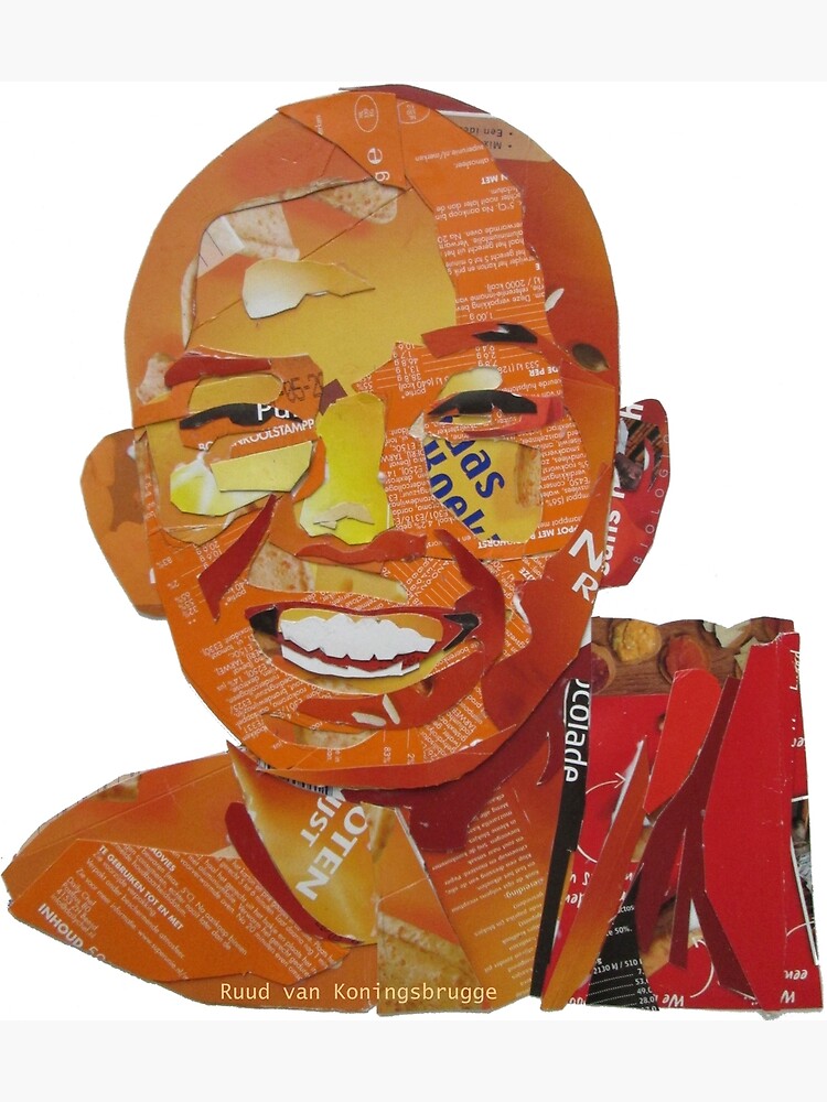 Thumbnail 3 of 3, Poster, Happy Tibethan Monk designed and sold by Ruud van Koningsbrugge.