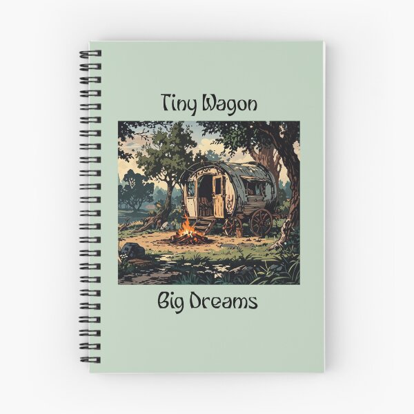 Item preview, Tiny Wagon Big Dreams Tiny House designed and sold by Sachie's Studio.