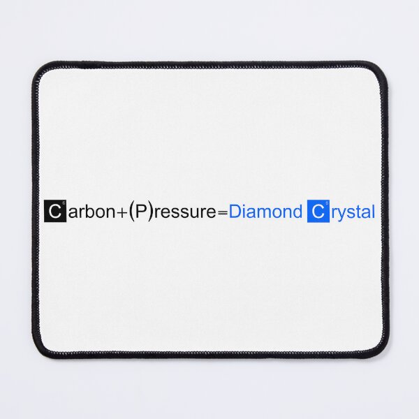 Item preview, No Pressure No Diamonds - Growth Mindset Chemistry Equation designed and sold by XIOMOS.