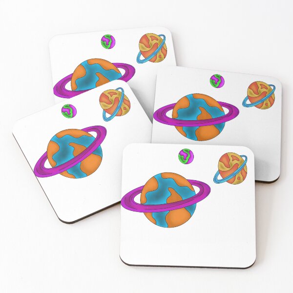 Item preview, Colorful Planets for Space Lovers designed and sold by CreativeGenWhat.
